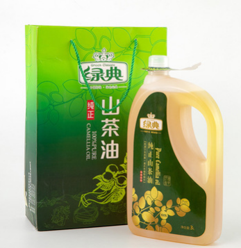 绿典 纯正山茶油3L 物理压榨 食用油 植物油 一级山茶油图2