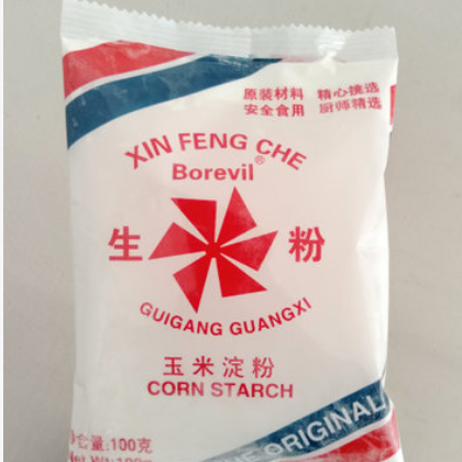 100g*80包装小包家用生粉 玉米食用淀粉粉原料现货批发