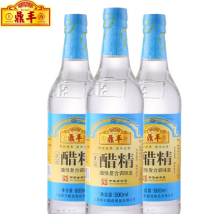 鼎丰食用醋精500ml 30度高浓度白醋多用途醋精调味品老陈醋酸爽图3