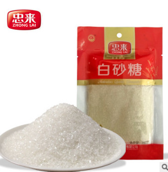 【忠来_白砂糖】 白糖 食用糖 调味甜品辅料 厂家直销 批发280g图2