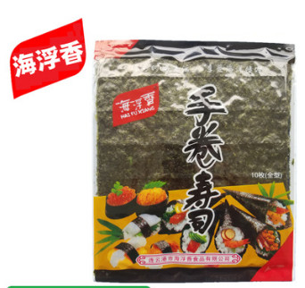 【海浮香】寿司海苔10张 手卷寿司海苔 寿司食材包 紫菜包饭图2