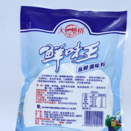 大桥鲜味王味精 225g煲汤火锅凉拌调味品 特色餐饮鲜味王味精批发图2