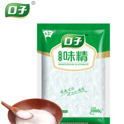 餐饮商用大包装味精调味品2000g 口子味精调味品 经典烹饪调料图2