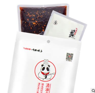 川西坝子清油火锅底料205g/袋装火锅冒菜串串香麻辣烫店通用图3