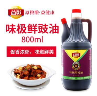 河北益彰味极鲜豉油800ml壶装酿造酱油图2