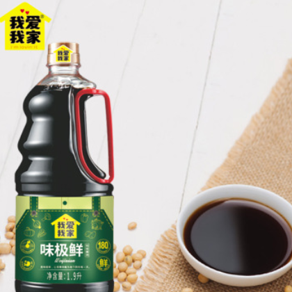 爱家食品 味极鲜酱油1.9L 酱香浓郁 鲜味十足 厂家直销 品质保障图3