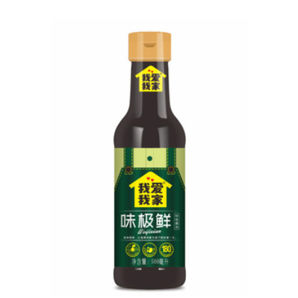 爱家酱油调味品 爱家味极鲜酱油500ml酱香浓郁 提鲜美味 品质保障图3