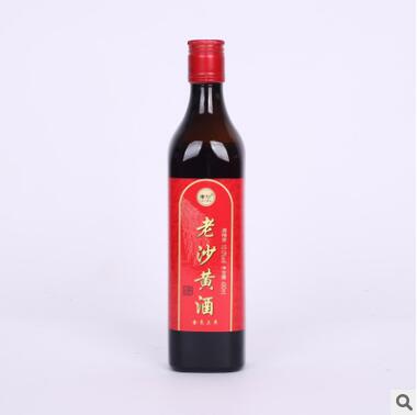 甲江南黄酒供应 老沙优黄陈酿黄酒480ml每瓶一箱8瓶装黄酒图3