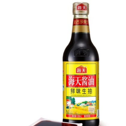 海天 鲜味生抽500ml 规格500ml*12瓶(新) 量大优惠图3