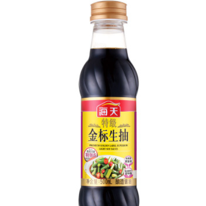 海天 特级金标生抽500ml 规格500ml*12瓶 量大优惠图2