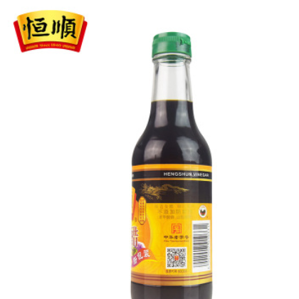 【镇江特产】恒顺饺子醋 酿造食醋 调味品 蘸料醋 300ml*20瓶整箱图3