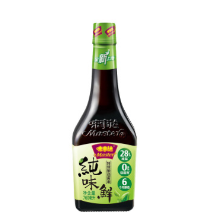 味事达纯味鲜760ml*12瓶 减盐配方凉拌蘸料佐餐酱油 欢迎批发图3