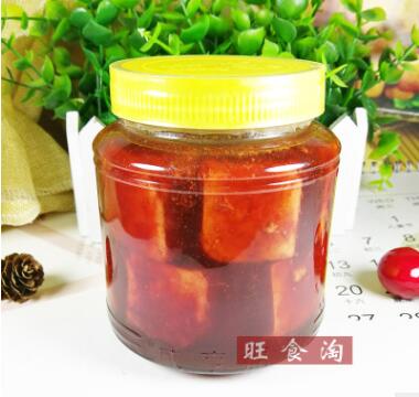 咸亨红方腐乳500g*12瓶整箱批发绍兴特产霉豆腐红油豆腐乳图3