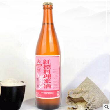 台湾进口红标料理米酒 600ml/瓶12瓶/箱装 调味品批发图3