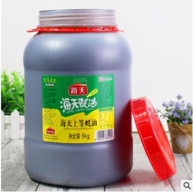 海天上等耗油调味酱料6kg*2 桶装商用调味酱炒菜拌面烧烤调料佐料图2