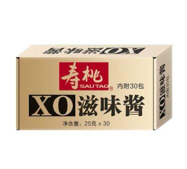 寿桃xo酱25g袋装拌面酱泡面酱海鲜xo滋味酱香辣酱车仔面xo酱调味图3