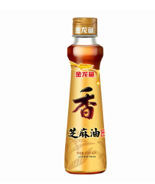 金龙鱼纯芝麻油220ml凉拌油底料油碟用食用油压榨调味油火锅油图2