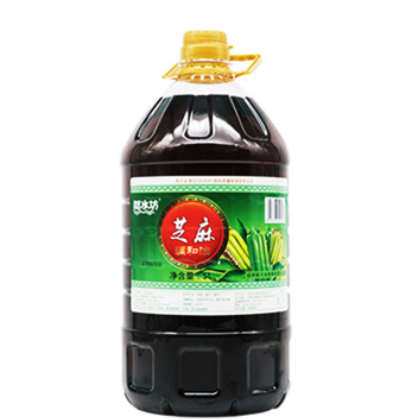 踏水坊火锅油碟 厂家批发5L桶装芝麻调和油 火锅串串定制香油图2