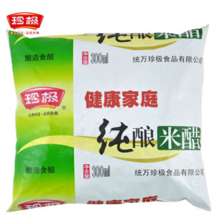 晨友调料 6袋箱装醋 凉拌烹饪调味品 400ml米香醋调味料图3