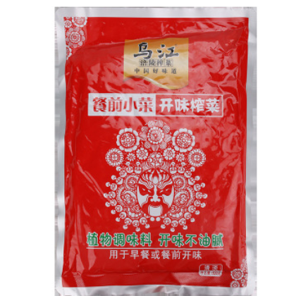 重庆涪陵乌江榨菜 开味下饭菜红油榨菜丝餐饮开店用800g*10袋箱装图3